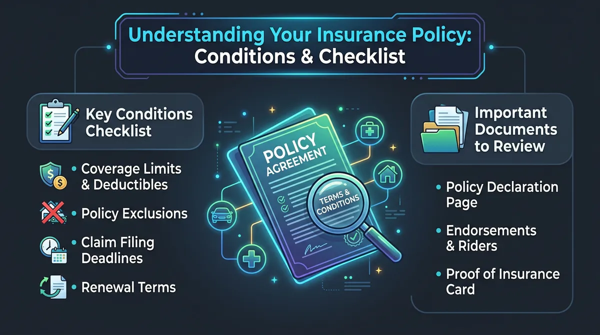 Условия страхования