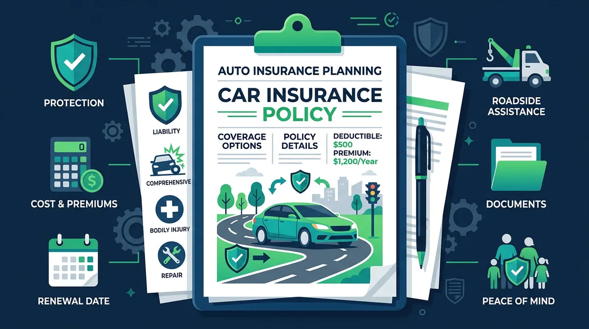 Планирование и учёт страховых документов